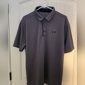 XL Under Armour Men's Grey Polo Shirt